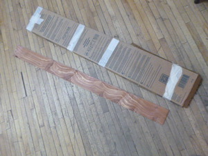 lot 138 image: Cedar Safe Shiplap Solid Cedar Planking