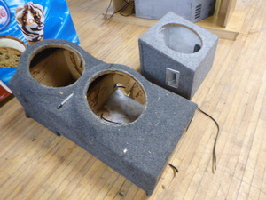 lot 164 image: 2 Vehicle Speaker Cabinets