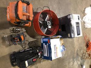 Lot of Assorted Power Tools and General Merchandise For Parts   Customer Returns See Pictures