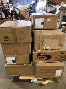 Lot of Assorted Bathroom Sinks Various Models and Conditions    Customer Returns See Pictures