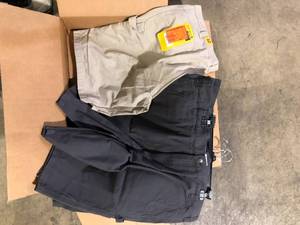 Lot of Assorted Mens Work Shorts  Customer Returns See Pictures