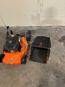 Yardmax 21 in. 170cc 3-in-1 Gas Walk Behind Push Lawn Mower missing parts customer returns see pictures