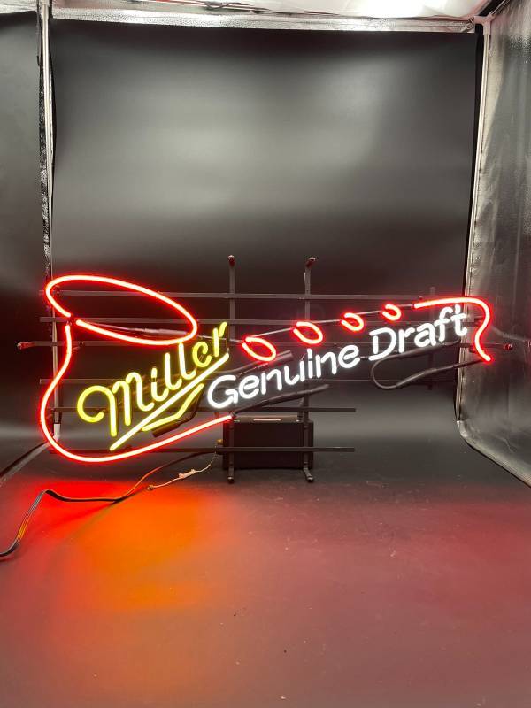 Miller Genuine Draft Saxophone Neon Sign for Sale in Greenleaf, WI