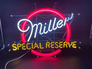 lot 16 image: Miller Special Reserve Neon Sign