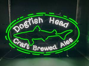 lot 96 image: Dogfish Head Craft Brewed Ales Neon Sign
