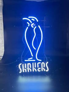 lot 34 image: Shakers Vodka Neon Sign