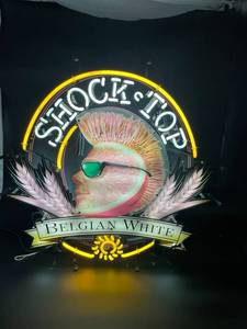 lot 35 image: Shock Top Neon Sign