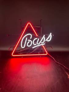 lot 72 image: Bass Beer Neon Sign