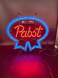 lot 74 image: 2011 Pabst Neon Sign