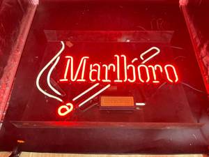 lot 83 image: Marlboro Neon Sign