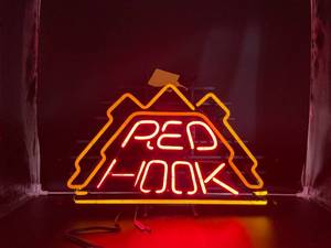 lot 95 image: Red Hook Ale Beer Neon Light Sign