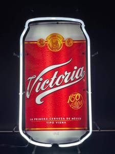 lot 111 image: Victoria Desde 1865 Neon Sign