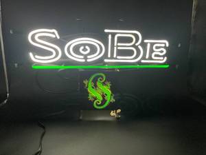 lot 2 image: SoBe Neon Sign