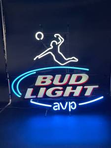 lot 115 image: Bud Light AVP Beach Volleyball Neon Sign