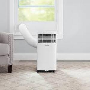 Vissani 5,000 BTU 115-Volt Portable Air Conditioner for 150 sq. ft. Rooms with Dehumidifier and Remote in White Customer Returns See Pictures