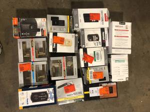 Lot of Assorted Digital Door Locks Various Models and Conditions Customer Returns See Pictures