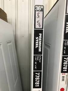 JELDWEN STEEL SLAB DOOR