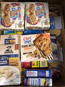 ASSORTED FOOD PAST THE BEST BY DATE