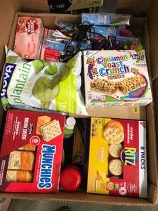 ASSORTED FOOD PAST THE BEST BY DATE