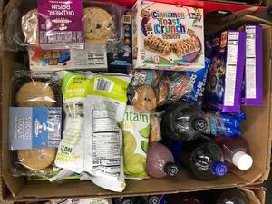 ASSORTED FOOD PAST THE BEST BY DATE