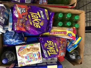 ASSORTED FOOD PAST THE BEST BY DATE