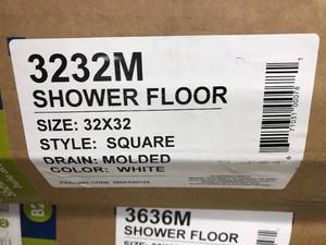 DURABASE SHOWER FLOOR