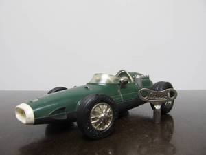 lot 4 image: Vintage SCHUCO Micro-Racer Race Car wKey - Green Ferrari