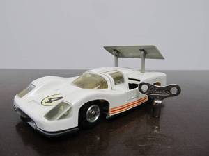 lot 12 image: Vintage SCHUCO Micro-Racer Race Car wKey - White Chaparral 2F