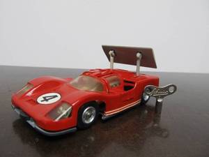 lot 15 image: Vintage SCHUCO Micro-Racer Race Car wKey - Red Chaparral 2F