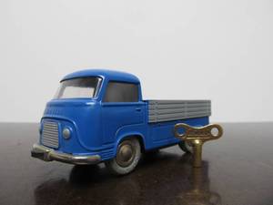 lot 27 image: Vintage SCHUCO Micro-Racer Race Car wKey - Blue Ford FK 1000