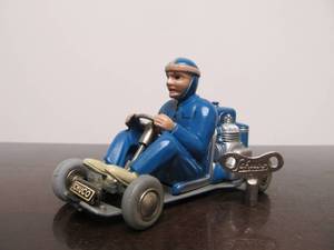 lot 31 image: Vintage SCHUCO Micro-Racer GO-KART wKey - Blue 