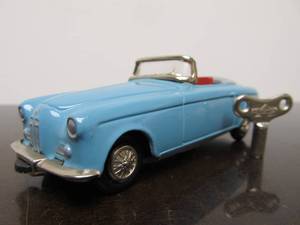 lot 93 image: Vintage SCHUCO Micro-Racer Car wKey - Blue wRed BMW 503
