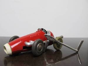 lot 103 image: Old Vintage SCHUCO Micro-Racer Race Car wKey - Red 1040