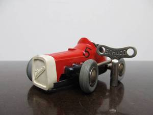 lot 108 image: Vintage SCHUCO Micro-Racer Race Car wKey - Red 1041