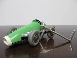 lot 117 image: Vintage SCHUCO Micro-Racer Race Car wKey - Green 1040