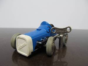 lot 137 image: Vintage SCHUCO Micro-Racer Race Car wKey - Blue 1041