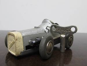 lot 139 image: Vintage SCHUCO Micro-Racer Race Car wKey - Silver 1041