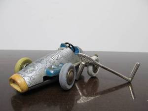 lot 144 image: Vintage SCHUCO Micro-Racer Race Car wKey - Silver 1040
