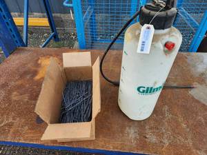 Yard Sprayer and Sod Staples