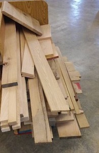HARDWOOD DROPS, VARIOUS VARIETIES, LOTS OF WHITE OAK