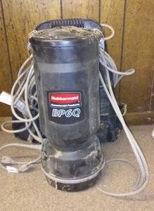 RUBBERMAID BP6Q BACKPACK VACUUM