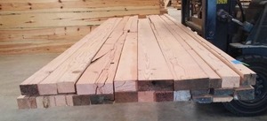 RECLAIMED, RE-SAWN DOUGLAS FIR, 2 THICK, 2-6 WIDE, 4-13 LENGTHS, METAL REMOVED