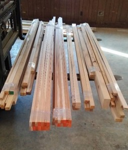 MAPLE STRIPS 100 LFEA  34X1.14 & 34X1.12 CHERRY S4S 7-10