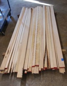 44 BASSWOOD STRIPS, 1-3WX8L
