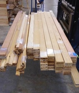 PINE FLUTED CASE, ASTRAGAL, MISC, 6-8