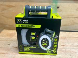 lot 35 image: MASTERPLUG LED Worklight Cord Reel (10092420)