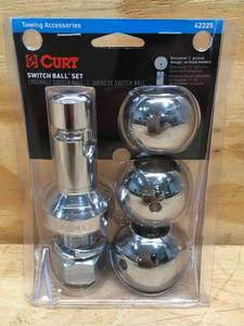 lot 42 image: CURT Switch Ball Set - Towing Accessories