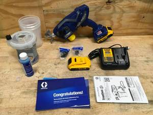 lot 20 image: Graco TC Pro Cordless Handheld Airless Sprayer Model # 17N166 (100824291.60)