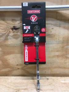 lot 111 image: Craftsman V Series 14 Drive Long Flex Head Ratchet Model # CMMT86303V