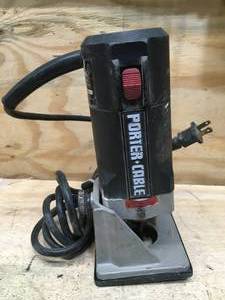lot 120 image: PORTER-CABLE 14-in Combo and Laminate Trimmer Router Model # 7301
